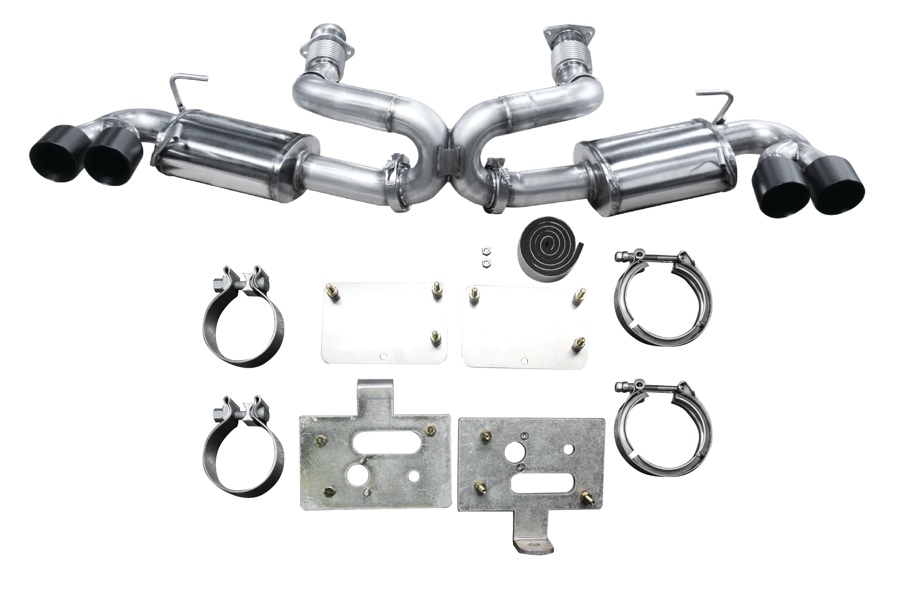 Alt ImageC8 Corvette Catback Kit American Racing Headers 6.2L V8